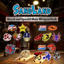SAND LAND - 데칼&스페셜 메인 웨폰 세트 (추가 콘텐츠)